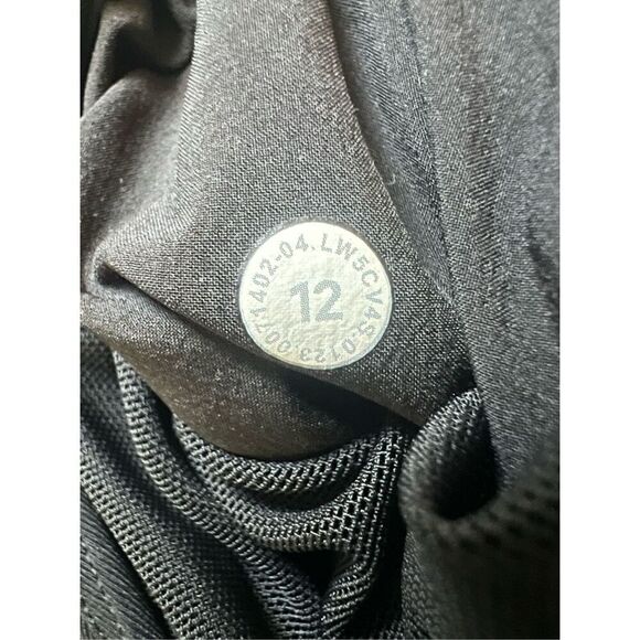 Lululemon Black Keep Moving High Rise Jogger Style W5CV4S Size 12 - Picture 4 of 6